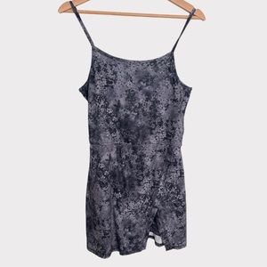 Abercrombie Active Teen Juniors Tennis Dress Tie Dye Gray and White 15 / 16